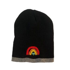 ⭐️ 2/$10 NWOT Toddler Kids Hand-Embroidered Rainbow Beanie Hat